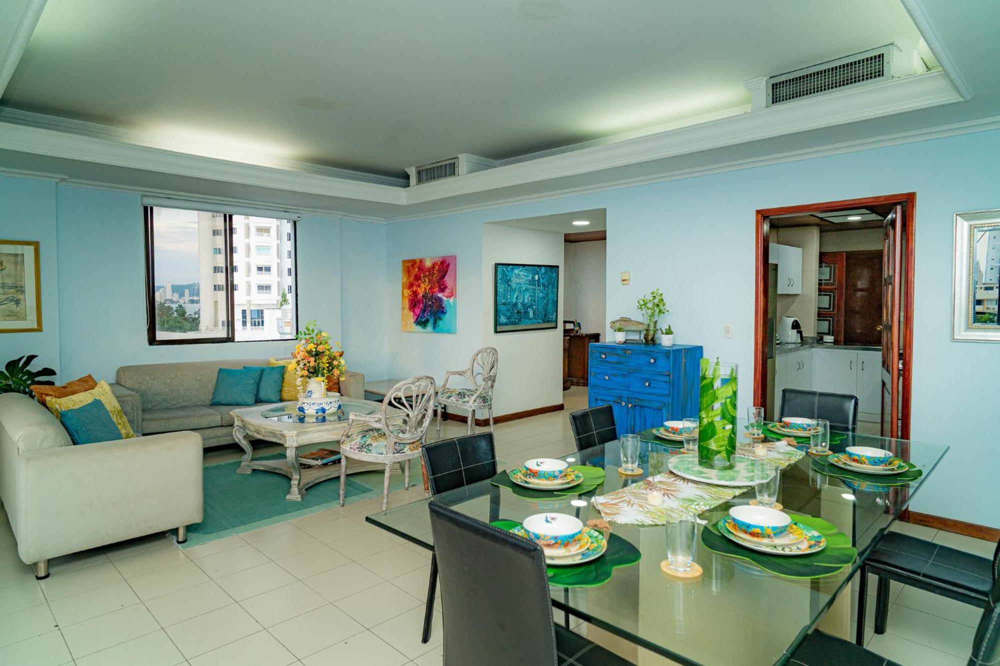 3 A Cuadra De La Playa Y Bahia Cartagène